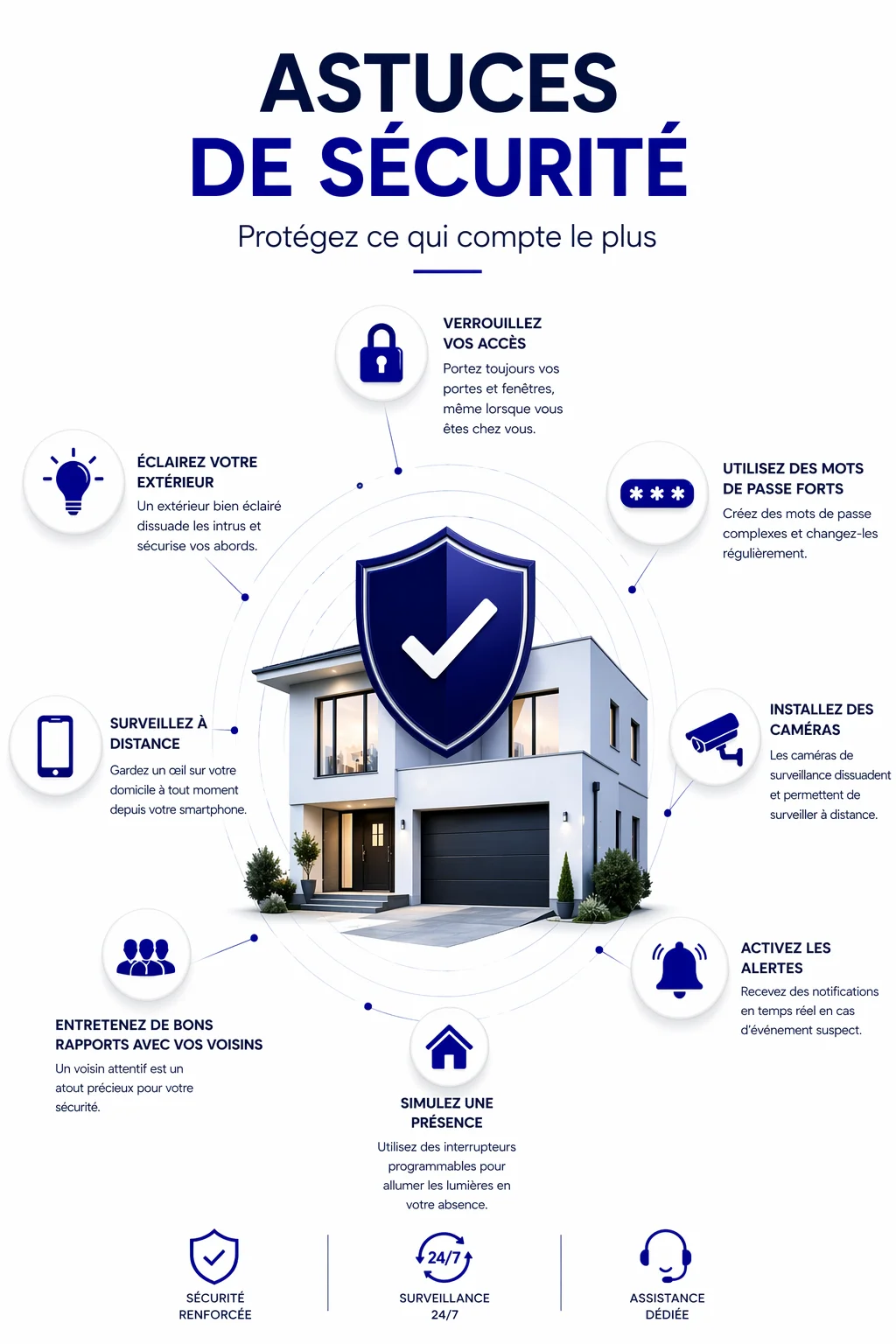 Astuce sécurité équipe GOalarme spécialisée en systèmes de sécurité